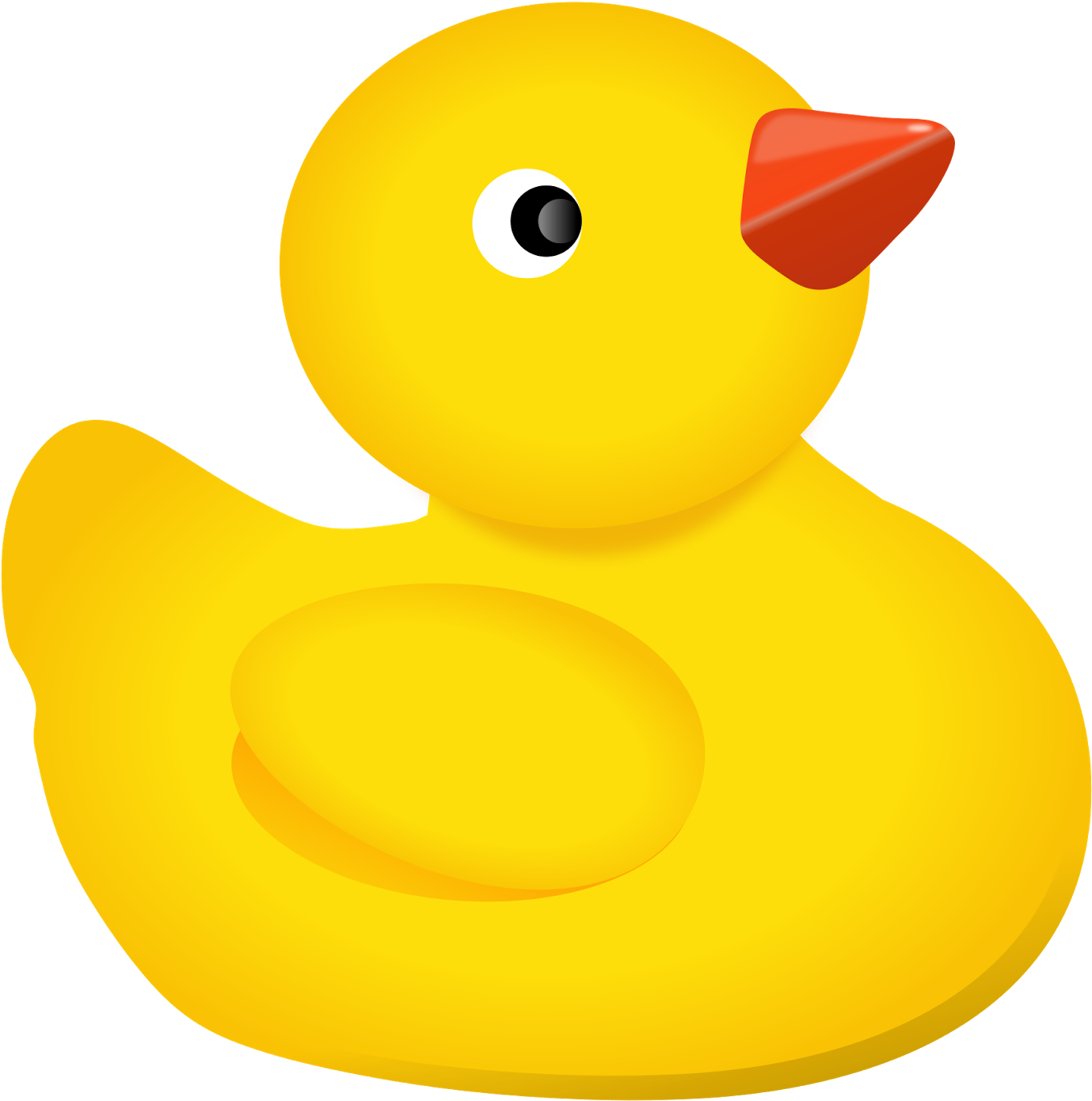 Rubber Duck (1600x1600), Png Download