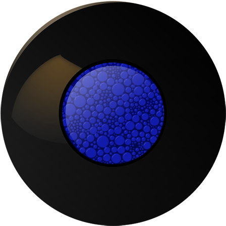 Crystal Ball - Portrait Of A Man (500x500), Png Download