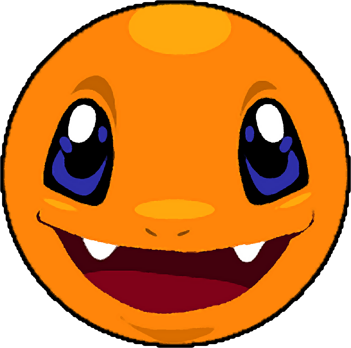 Char - Charmander Agar Io Skin (1178x1166), Png Download