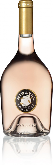 Miraval Rosé Côtes De Provence - Brangelina Rose (208x640), Png Download