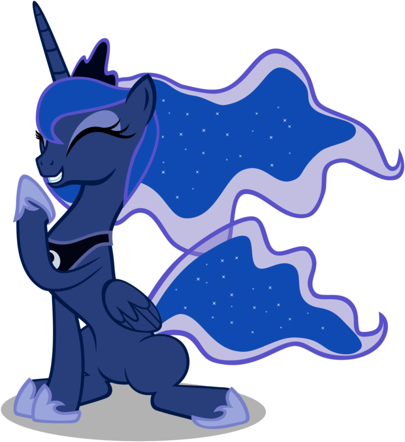 Princess Luna Angry - Mlp Princess Luna Angry (852x937), Png Download