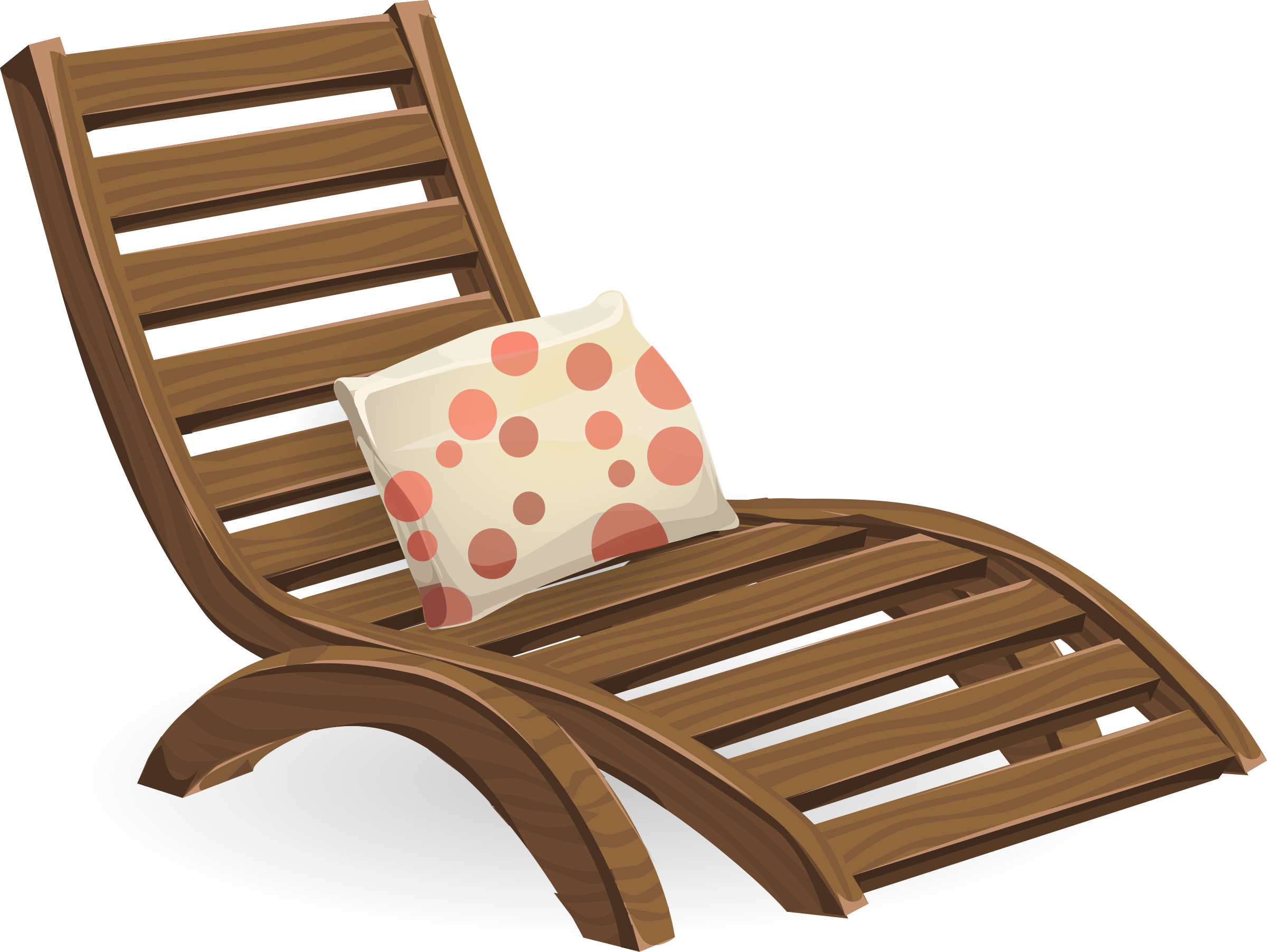 Deck From Glitch Big Image Png - Deck Chair Clipart (2400x1804), Png Download