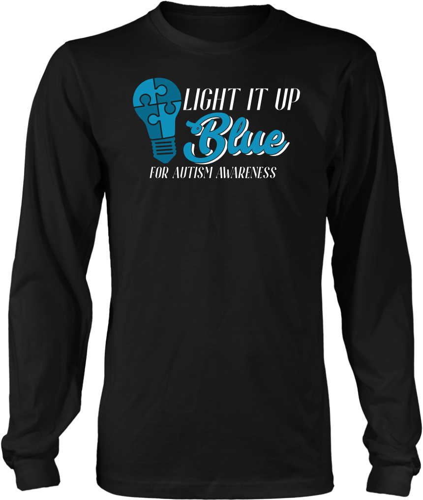 Light Up Blue For Autism Awareness Support Puzzle Piece - Game Over Man Game Over T Shirt (1024x1024), Png Download