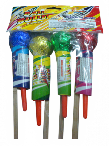 Recalled Lb6103 Ball Bullet Rocket Fireworks - Product Recall (360x480), Png Download