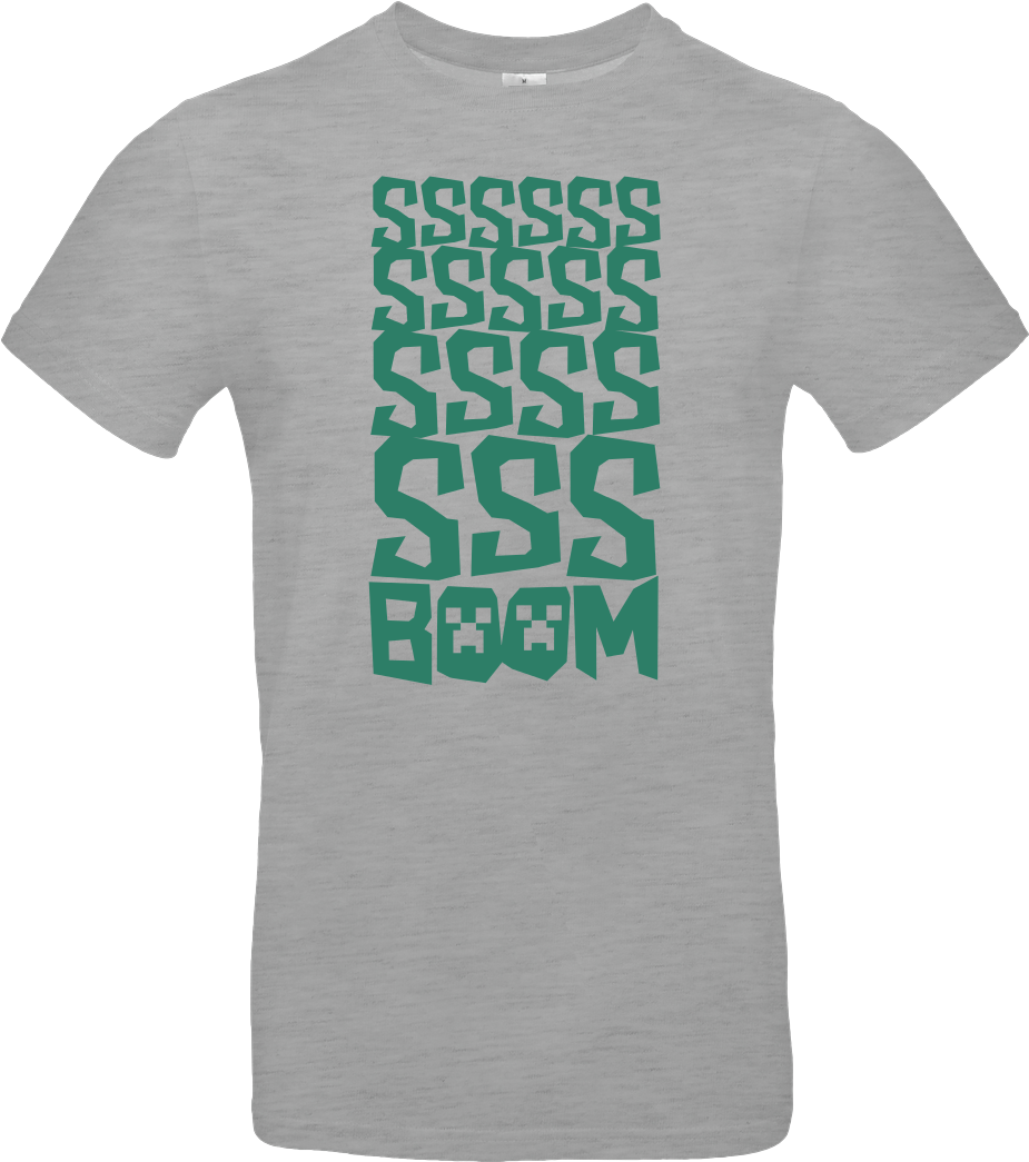 3dsupply Original Creeper Explosion T-shirt B&c Exact (1044x1044), Png Download