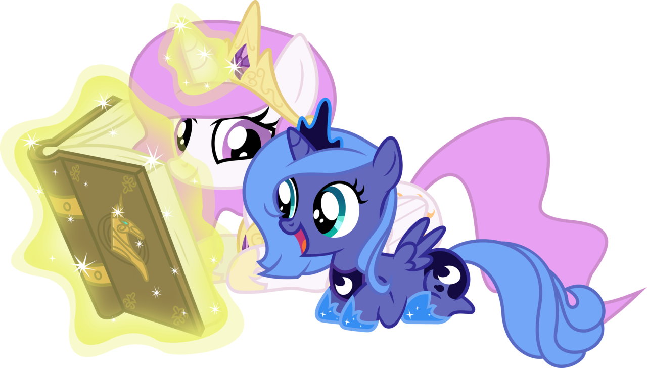 My Little Pony Princess Luna And Princess Celestias - My Little Pony Princess Luna And Princess Celestia (1280x728), Png Download