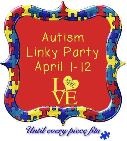 Autism Awareness Linky Party - Frame (433x480), Png Download