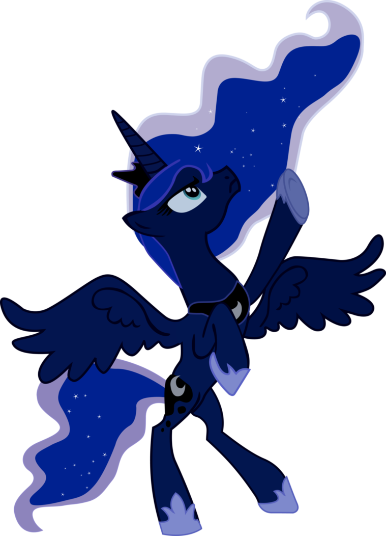 Princess Celestia - Luna Mlp Render (759x1052), Png Download