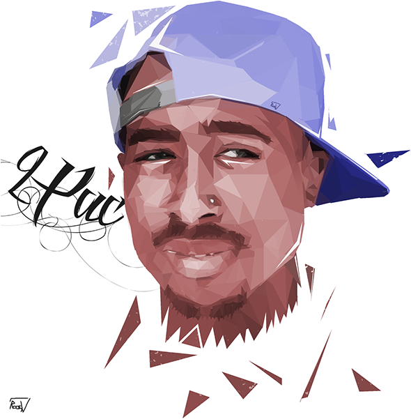 2pac Png Pic - Tupac Png (600x600), Png Download