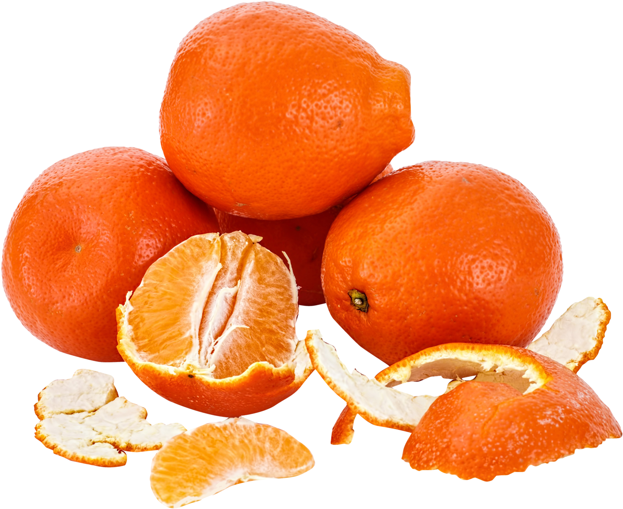 Mandarine Fruit (1383x1174), Png Download