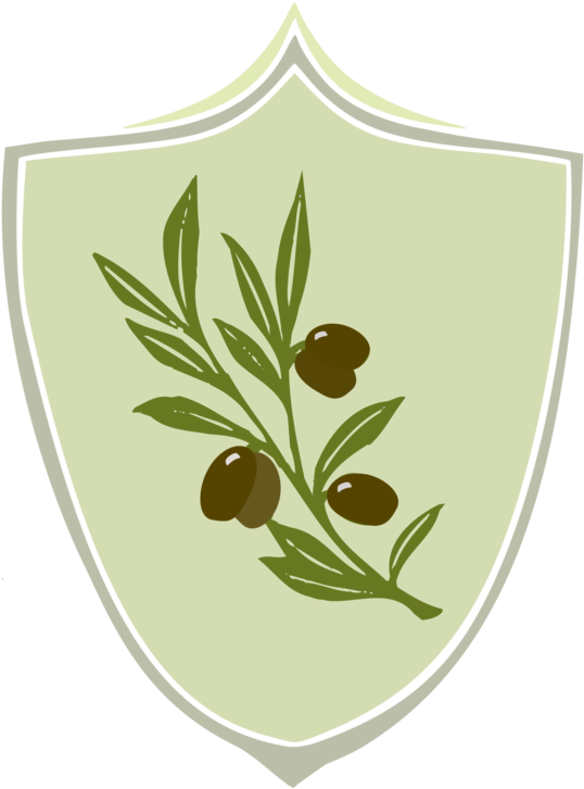 Coat Of Arms Of Australia Olive Branch Symbol - Olive Coat Of Arms (583x749), Png Download
