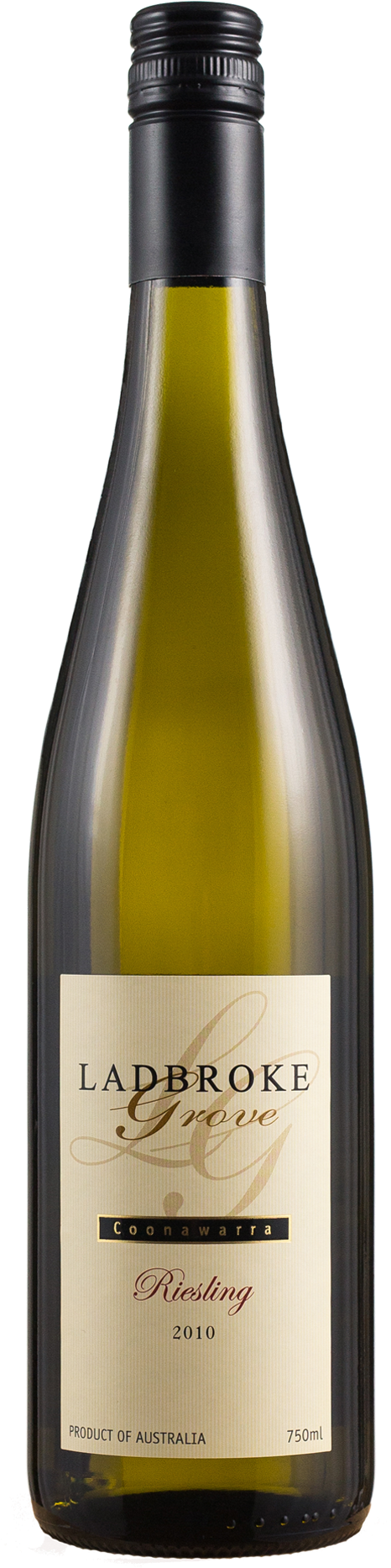 2010 Ladbroke Grove Riesling - Glass Bottle (824x1971), Png Download