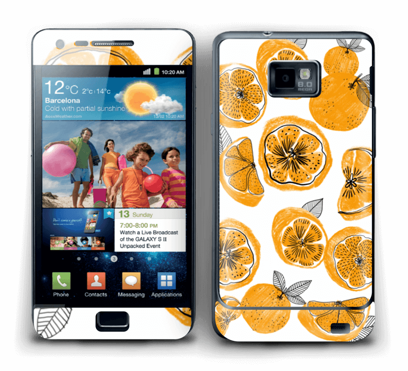 Oranges - Samsung Galaxy S2 (800x727), Png Download