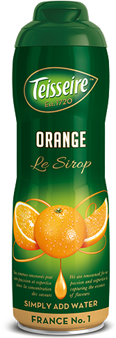 Teis Orange 60cl Png - Teisseire Mint Syrup (346x535), Png Download