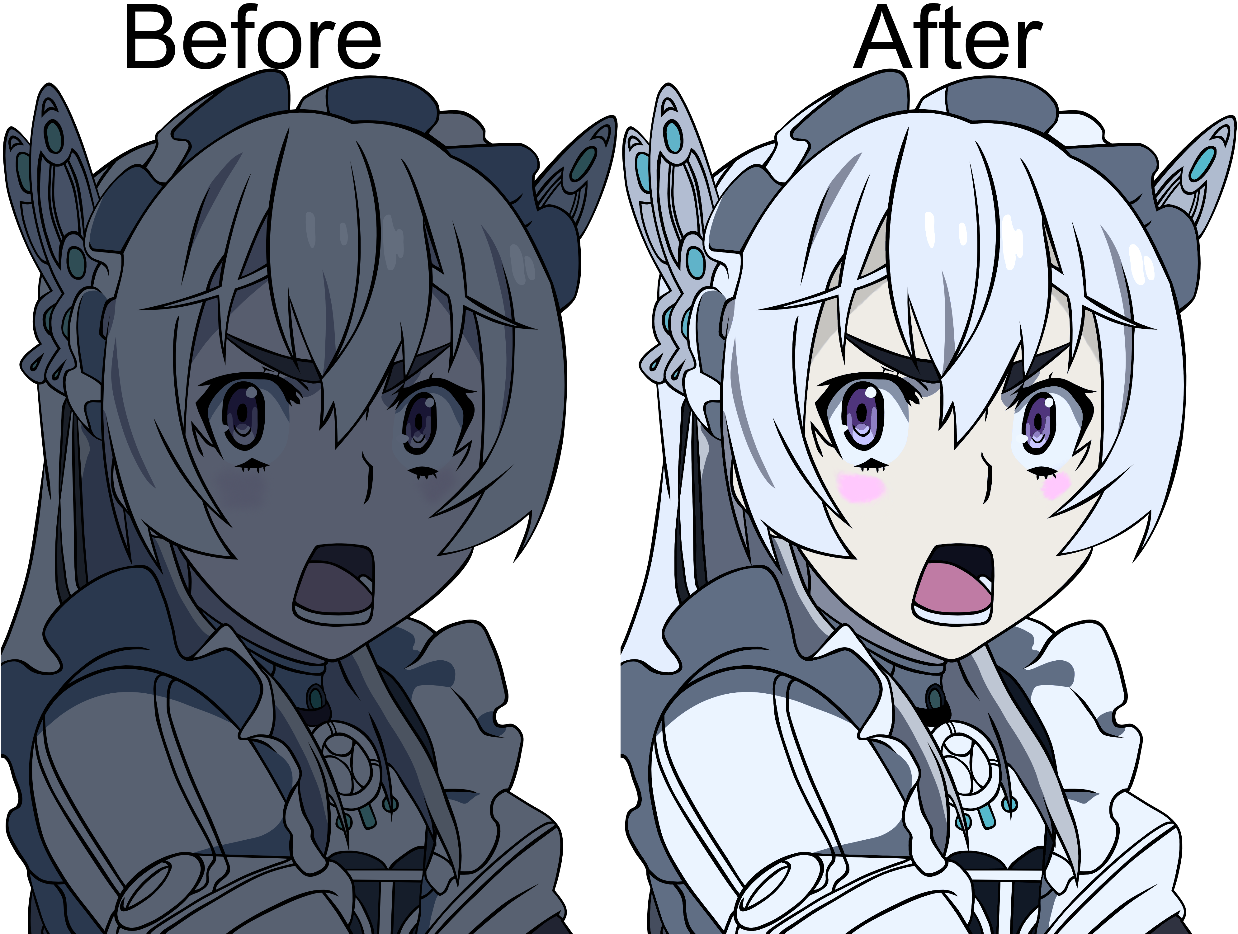 Before And After - Chaika Trabant Png (3976x3000), Png Download