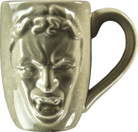 Weeping Angel Moulded Mug - Doctor Who - Weeping Angel Moulded Mug (479x456), Png Download