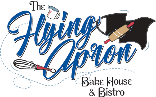 The Flying Apron Logo - Bakehouse Bistro (500x312), Png Download
