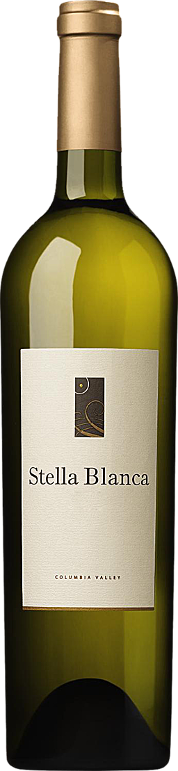 2017 Stella Blanca White Wine - Wine (256x1109), Png Download