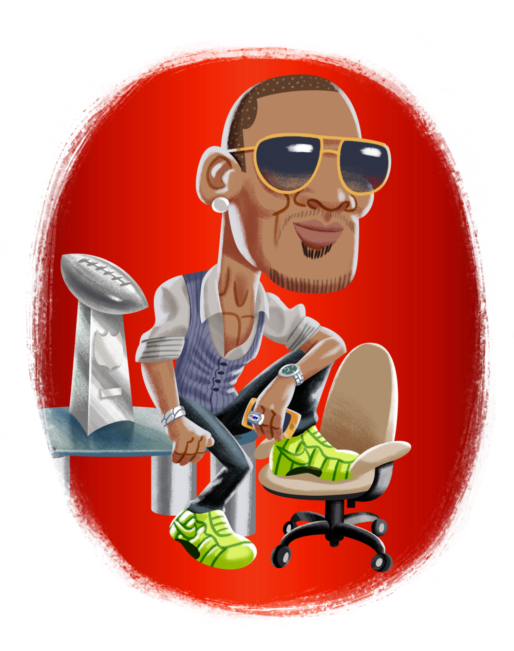Lawyer-milloy - Cartoon (1000x1294), Png Download