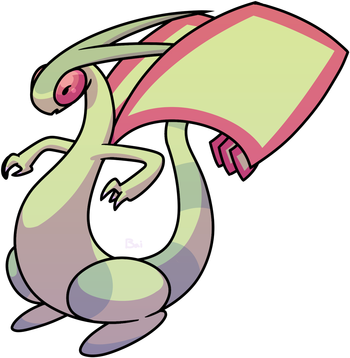 Flygon - ペンギン イラスト (1279x1280), Png Download