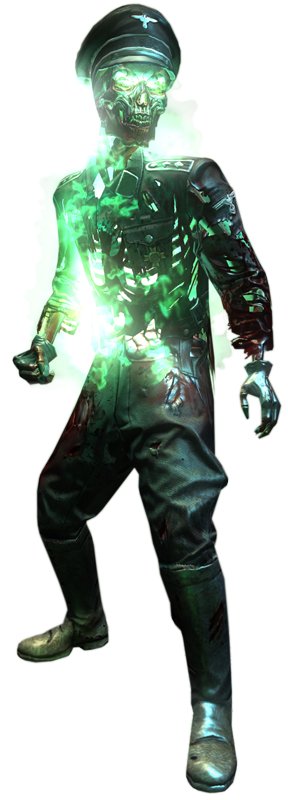 Image Bo Ii Zombie - Call Of Duty Zombies Transparent (288x800), Png Download