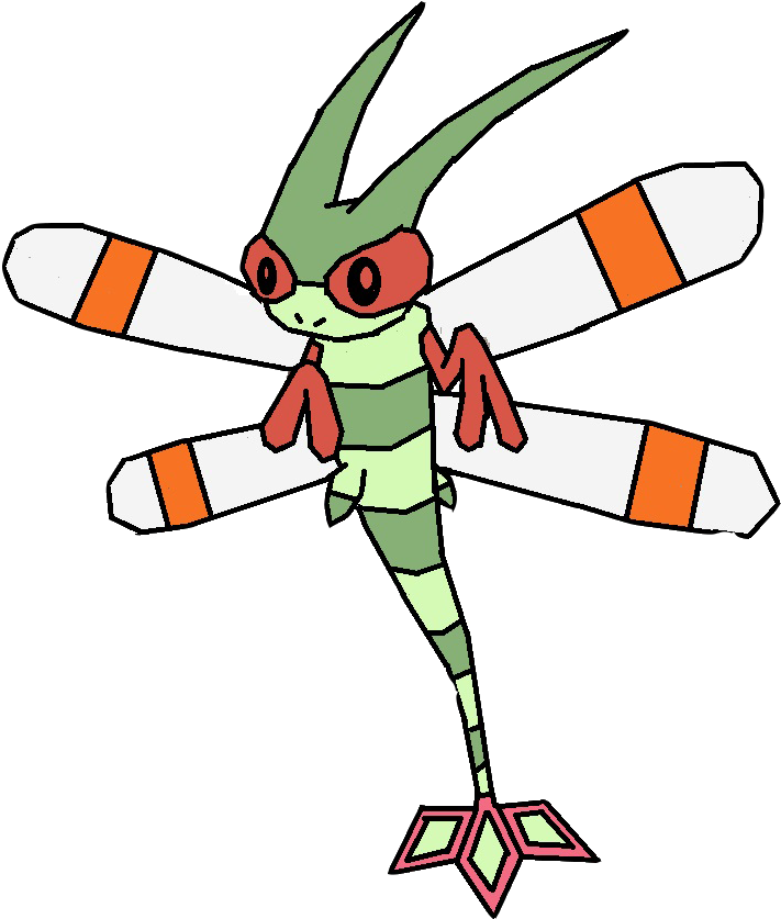 Ml Yanma Flygon - Flygon (733x853), Png Download