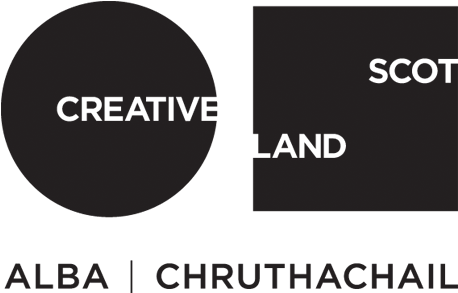 Supported By Cs - Creative Scotland Logo (489x297), Png Download
