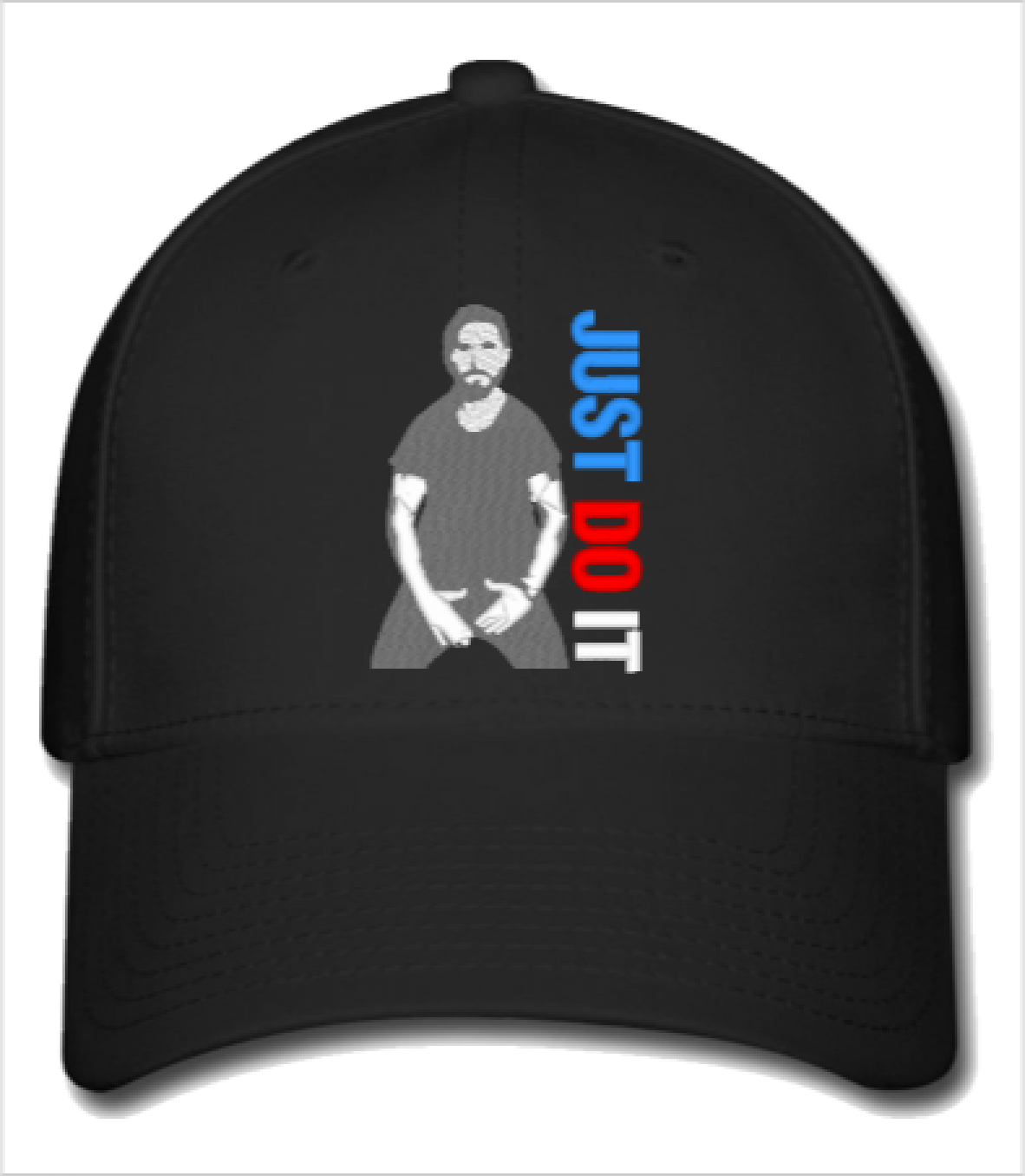 Shia Labeouf Just Do It Embroidery - Under Armour Men's Driver Cap 2.0 (1182x1356), Png Download