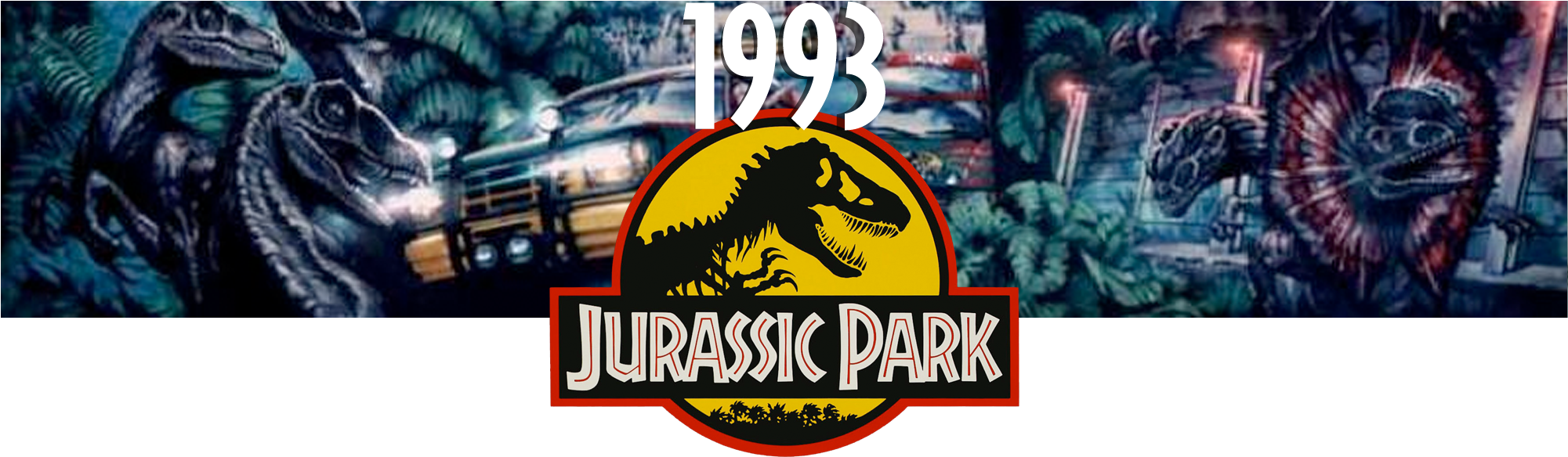 Paleontologists Alan Grant And Ellie Sattler (laura - Fans De Jurassic Park (2000x600), Png Download