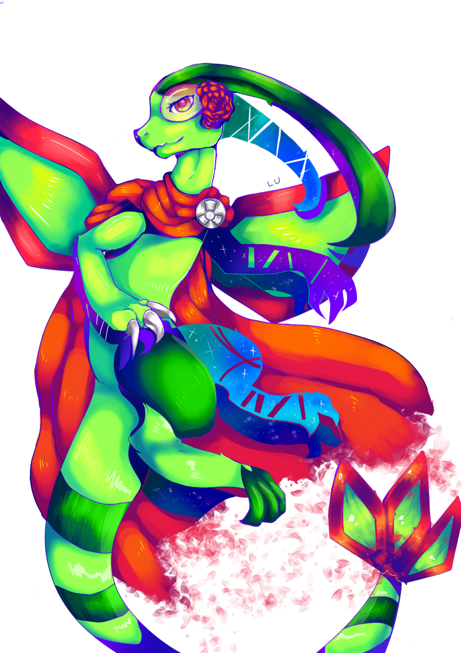 Flygon Oc Art Tade - Medibang Inc. (904x1279), Png Download