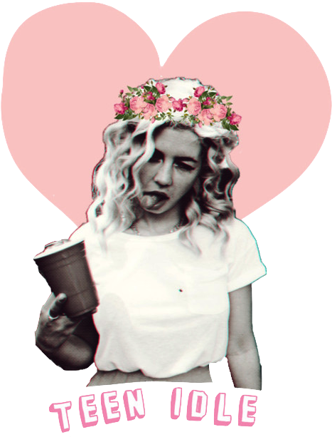 It's Transparent - Marina And The Diamonds Electra Heart Iphone (500x710), Png Download
