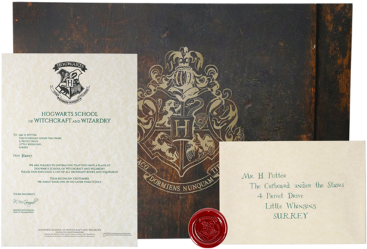 Personalised Hogwarts Acceptance Letter - Hogwarts Fleece Tæppe (422x480), Png Download