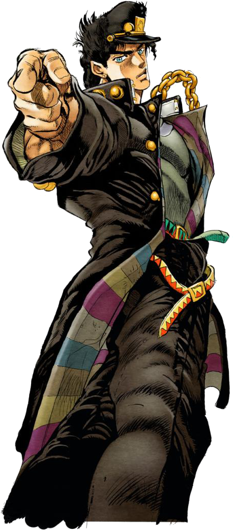 Jotarokujo - Jotaro Transparent (484x1080), Png Download