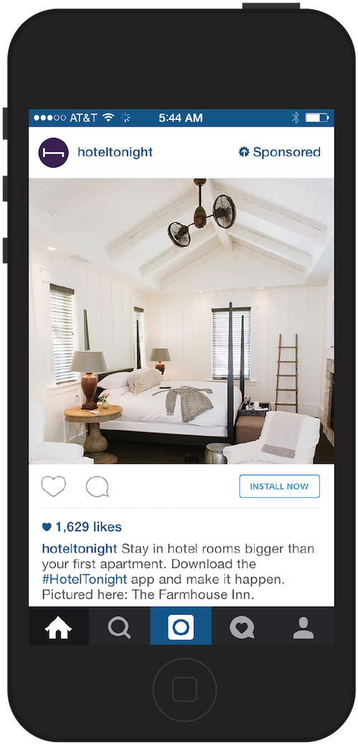 Ideally, You Don't Want Your Ad To Look Anything Like - Instagram App Download Ad (600x1134), Png Download