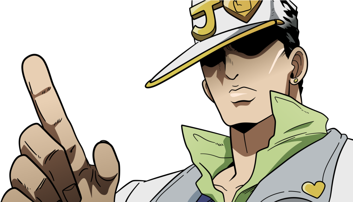 Part 4 Jotaro Part 3 (1186x674), Png Download