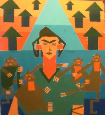 Tribute To Frida Kahlo - Frida Kahlo (500x500), Png Download