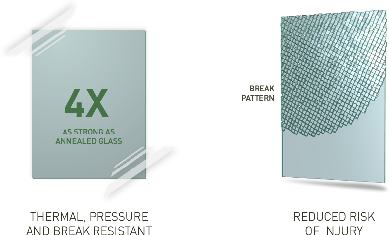 When Tempered Breaks It Dissociates Into Small Pieces - Tempered Glass (790x477), Png Download