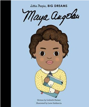 Read More - Little People Big Dreams Maya Angelou (375x400), Png Download