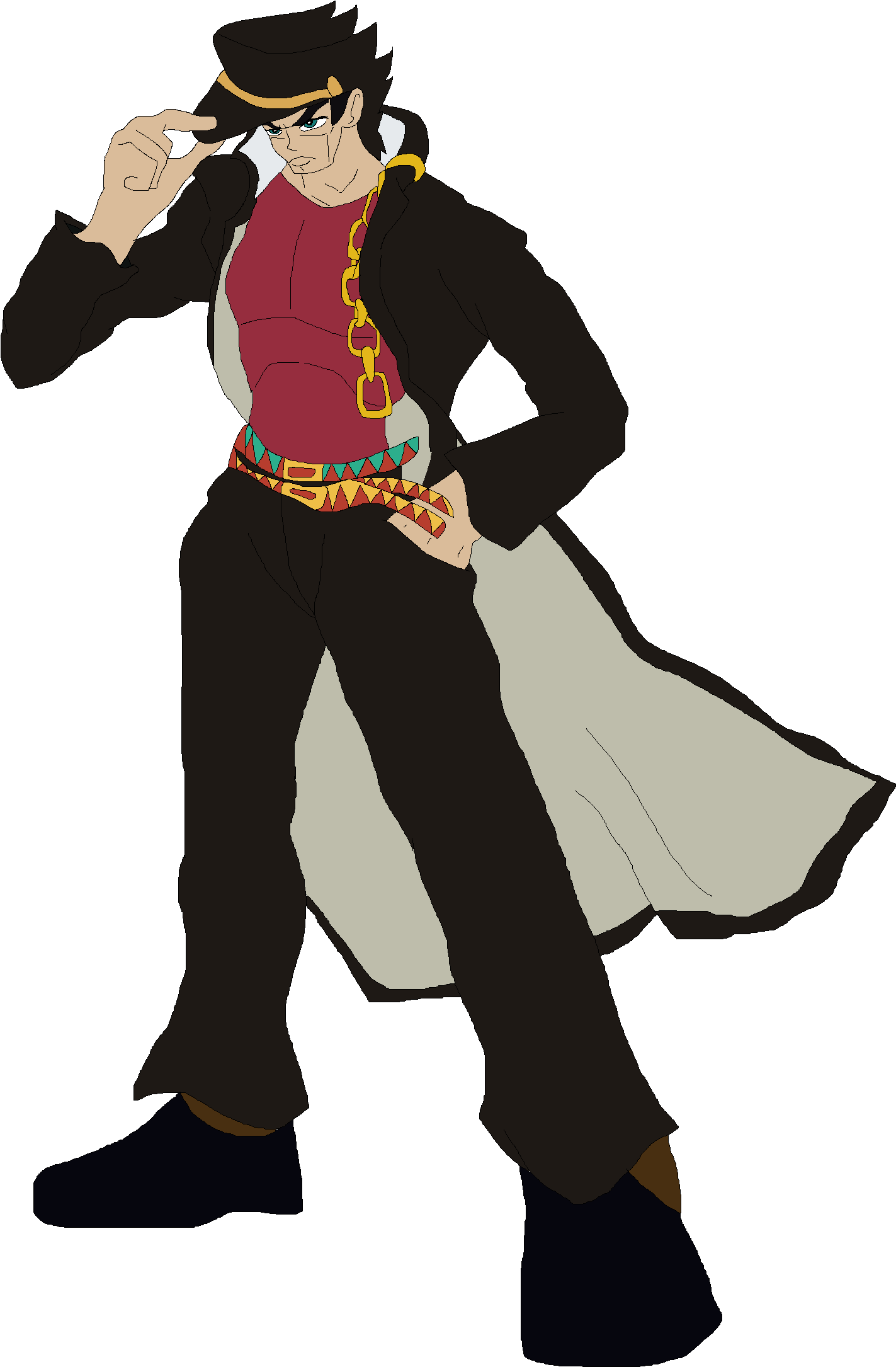 Clip Art Freeuse Library Jotaro Transparent Smash Bros - Library (1437x2175), Png Download