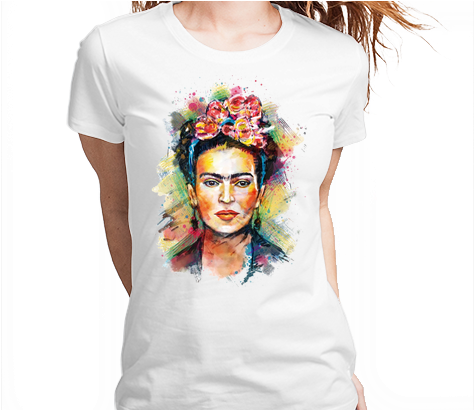 Frida Kahlo Tshirt Camiseta Camisa Tee - Frida Kahlo Painting Art Ipod Touch 6 Case (494x409), Png Download