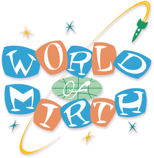 World Of - World Of Mirth Logo (517x528), Png Download