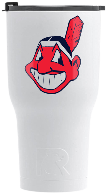 Tumbler White - Cleveland Indians Jpg (351x641), Png Download