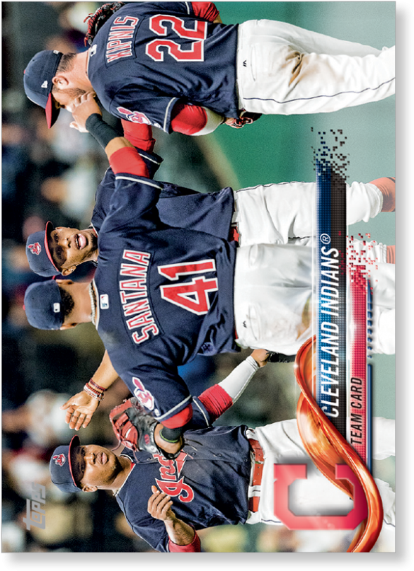 2018 Topps Series 1 Baseball Cleveland Indians - Captain America (1440x975), Png Download