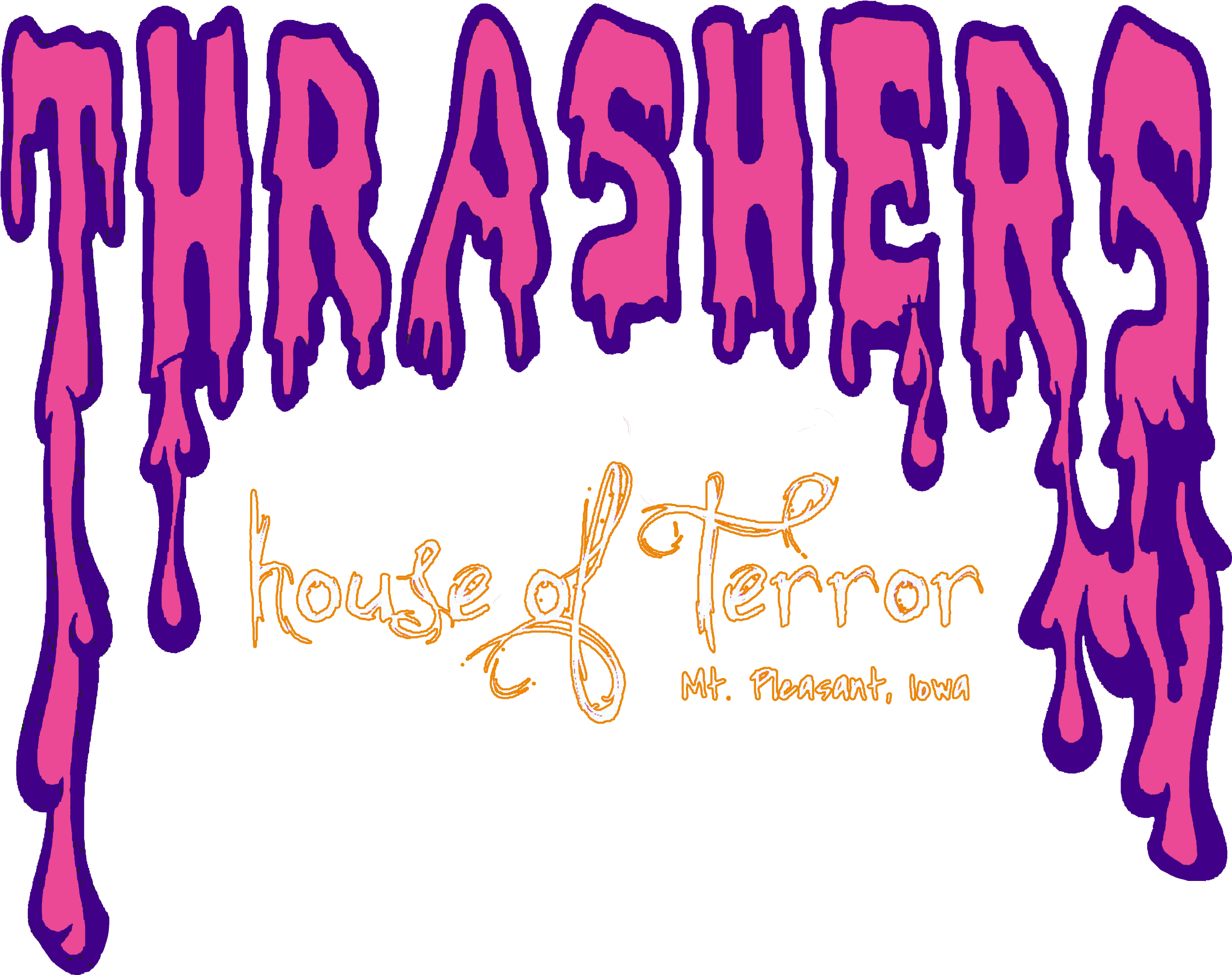 purple thrasher logo