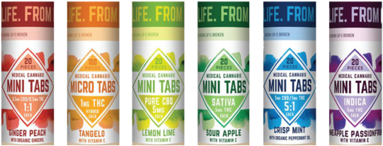 Vive Pineapple Passionfruit Tab (600x600), Png Download