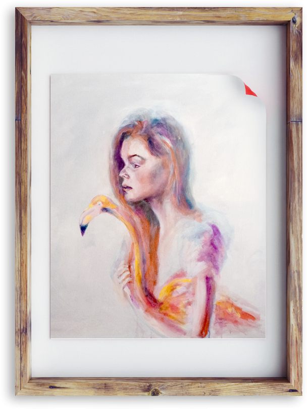 Shop Unique Art - Picture Frame (741x938), Png Download