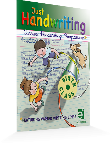 Just Handwriting 3rd Class (420x550), Png Download