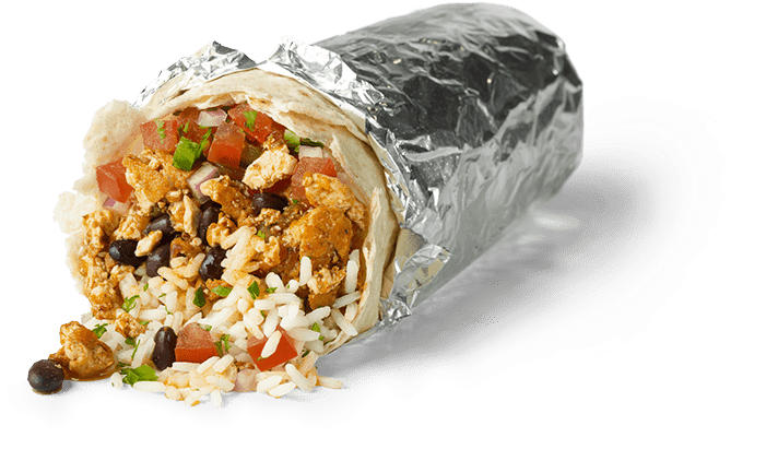 Eat Vegan, Score Free Chipotle - Chipotle Burrito Png (700x428), Png Download