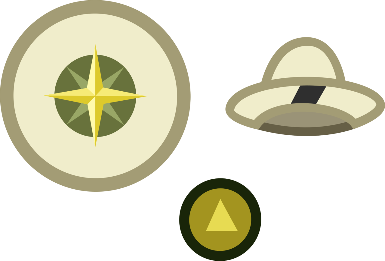 Cheezedoodle96, Badge, Compass Rose, Daring Do Costume, - Daring Do (1280x866), Png Download