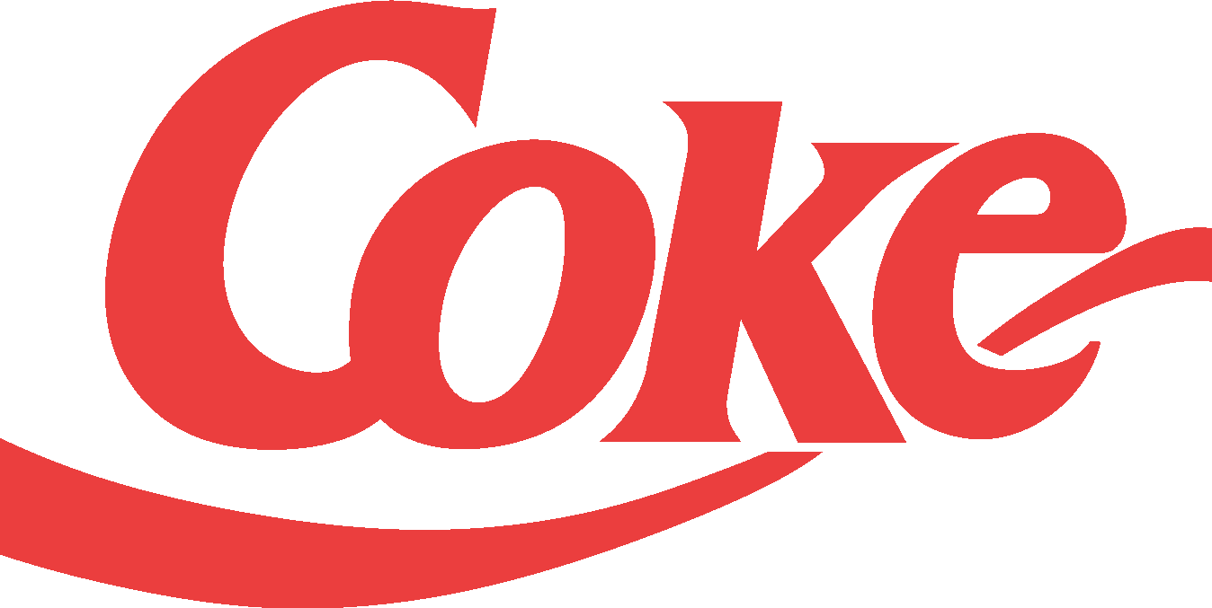 Coke - Coke Logo Png (1348x677), Png Download